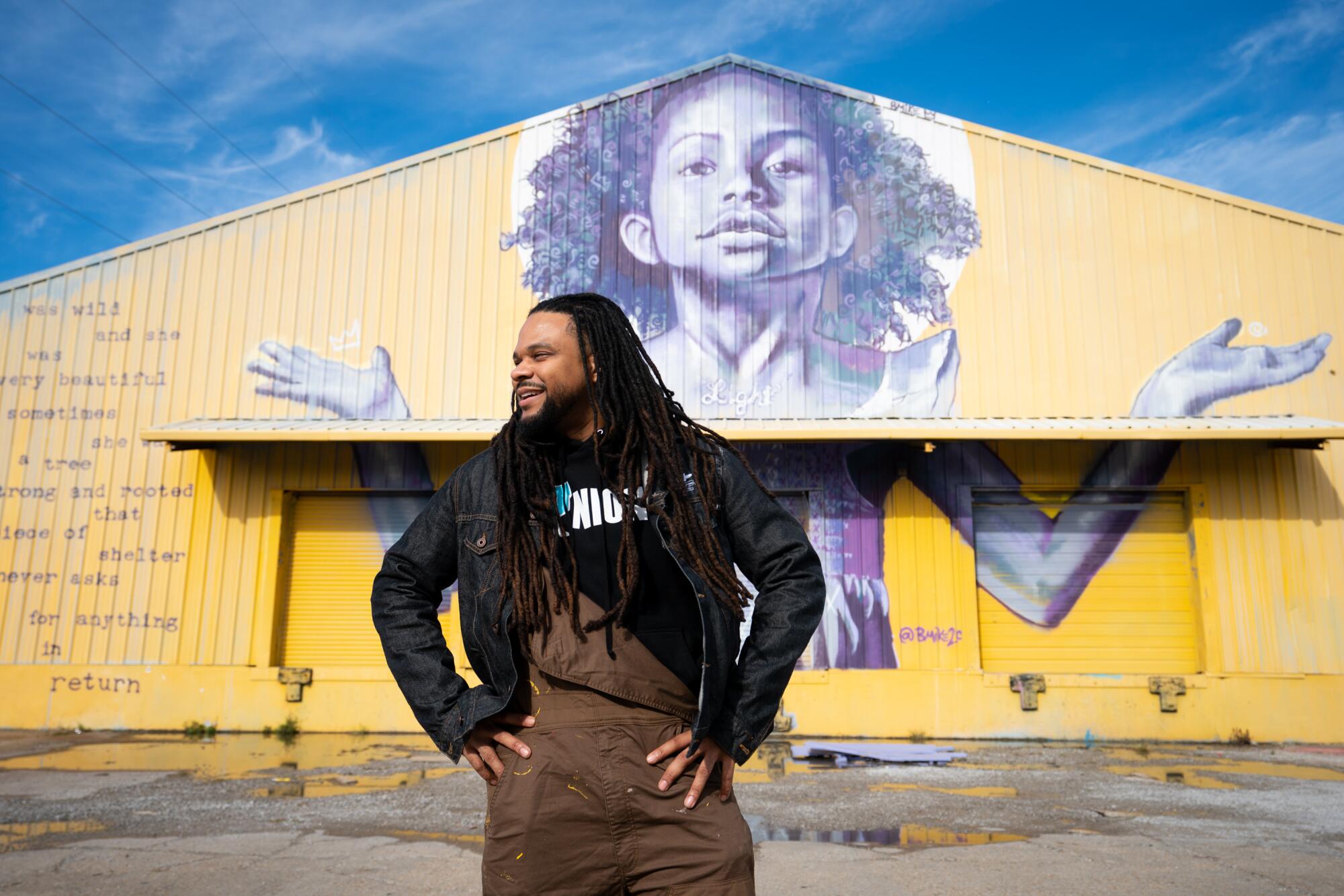 As he transforms neglected corners of New Orleans, artist Brandan